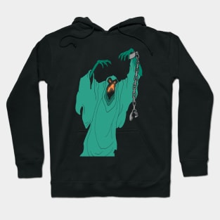 Scary Cartoon Ghost Hoodie